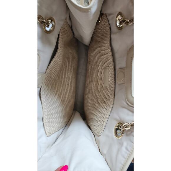 Maje Cabasrafi Cream Woven Bag - Picture 10 of 13